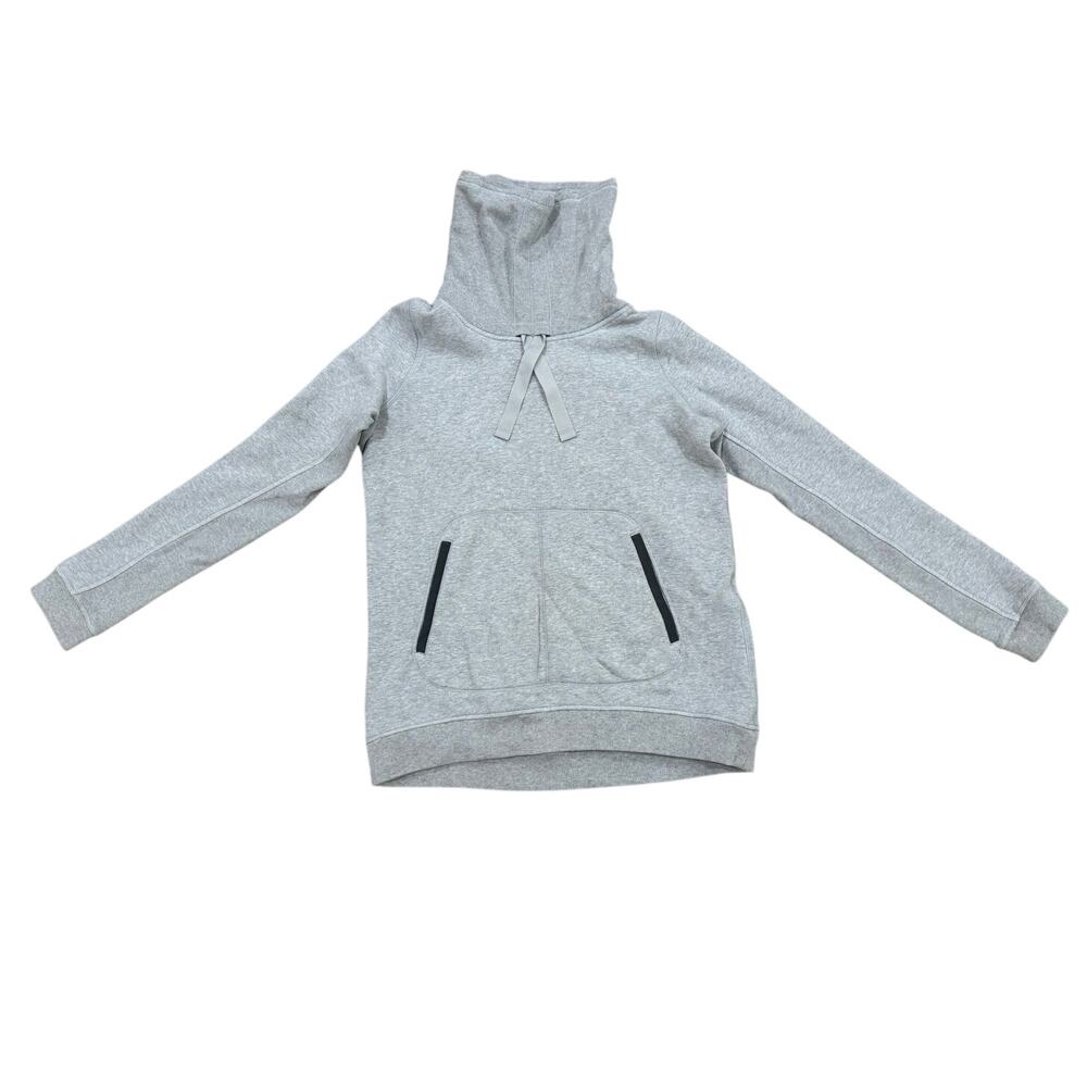 Lululemon Women's  M Heathered Grey Long Sleeve Sweatshirt